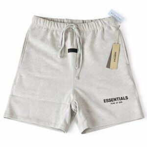 Fear of God Essentials Shorts Light Oatmeal NWT Minimal Streetwear